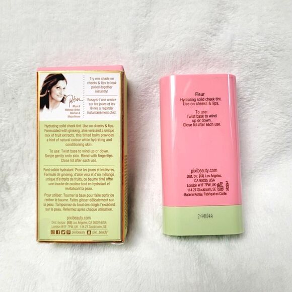 Pixi by Petra On the Glow Blush Fleur Tinted Moisture Stick Full Size New - Picture 2 of 9